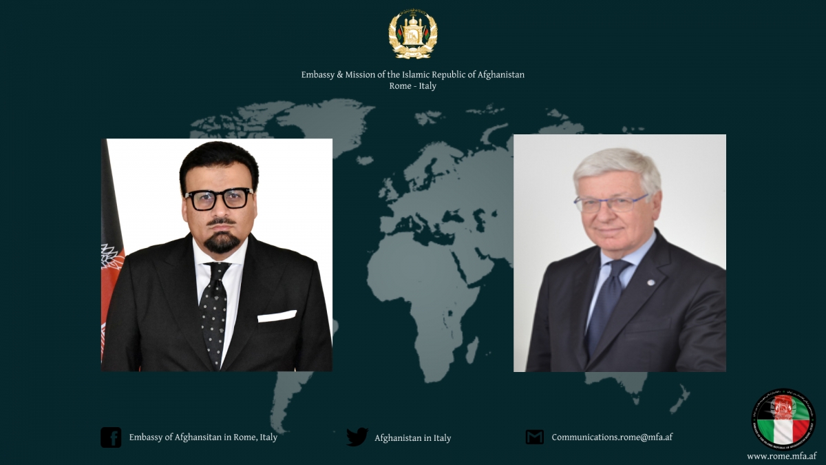 Ambassador Khaled A. Zekriya met with Senator Paolo Romani