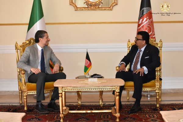 Ambassador Zekriya Meets with&nbsp;Permanent Representative of the Dominican Republic to Rome based United Nations Agencies