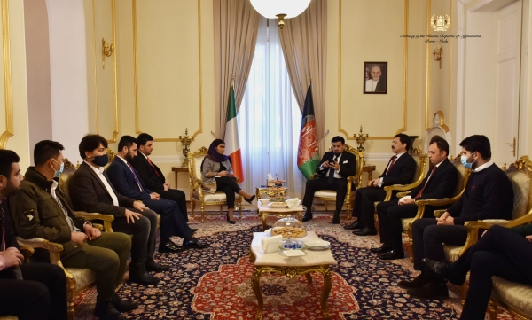 H.E. Ambassador-Designate of Afghanistan to Italy's Inaugural Meeting with Diplomats and Embassy Staff