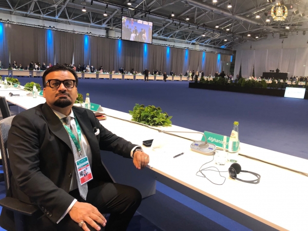 Ambassador of Afghanistan to Rome-Italy and his accompanying delegation attended the meeting of the Global Coalition to Defeat Daesh
