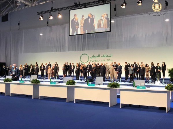 Ambassador of Afghanistan to Rome-Italy and his accompanying delegation attended the meeting of the Global Coalition to Defeat Daesh