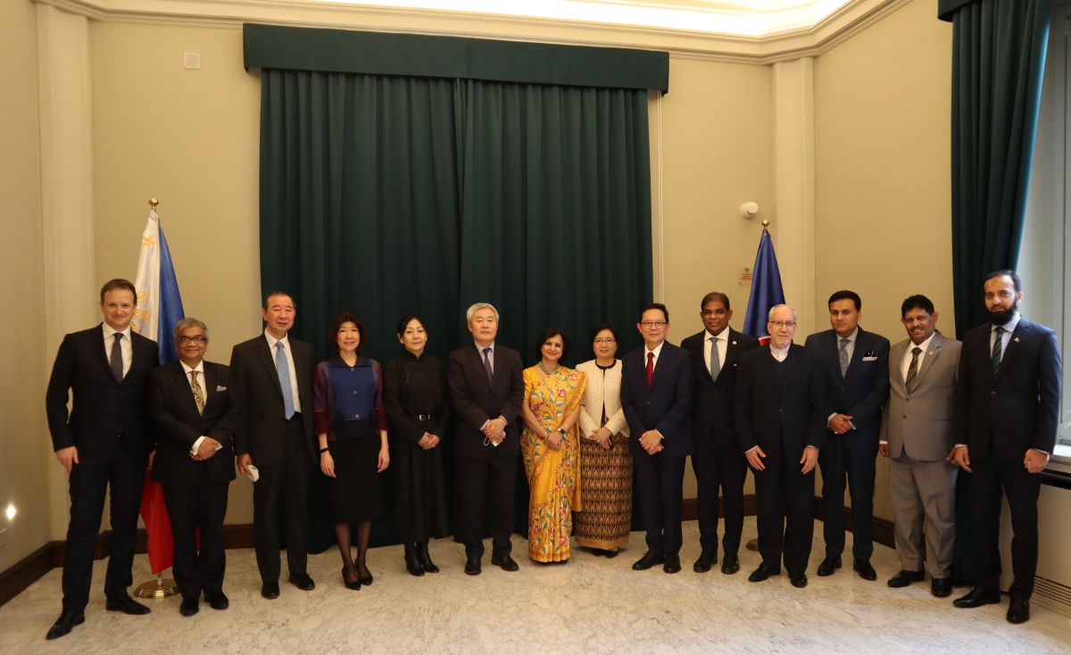 Ambassador Khaled A. Zekriya Attended An ESCAP Working Luncheon