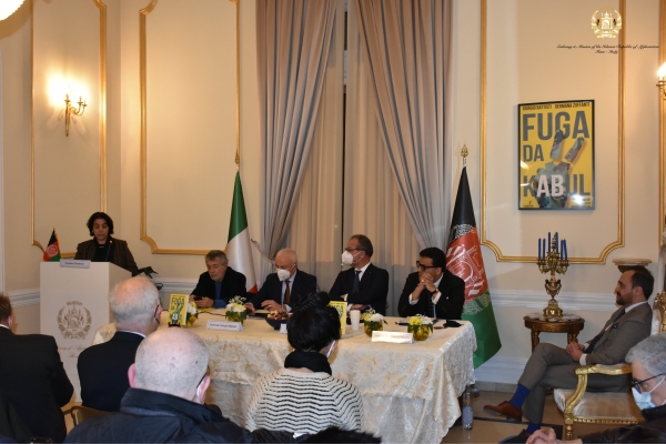 Ambassador Khaled Ahmad Zekriya's Remarks in the Presentation of the Book &ldquo;Fuga da Kabul&rdquo; at the Embassy of the Islamic Republic of Afghanistan in Rome
