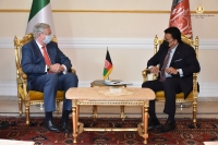 سفیر خالد احمد ذکريا په روم کې نړیوالو سازمانونو ته د هالنډ د شاهي هیواد له دایمي استازي سره وکتل