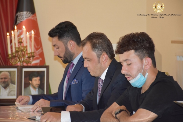مراسم گرامی داشت از هفته شهید و نزدهمین سالروز شهادت قهرمان ملی احمد شاه مسعود