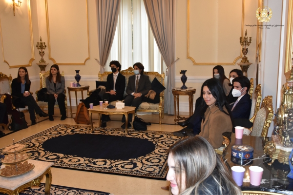 Ambassador of Afghanistan Meets with Members of M.S.O.I