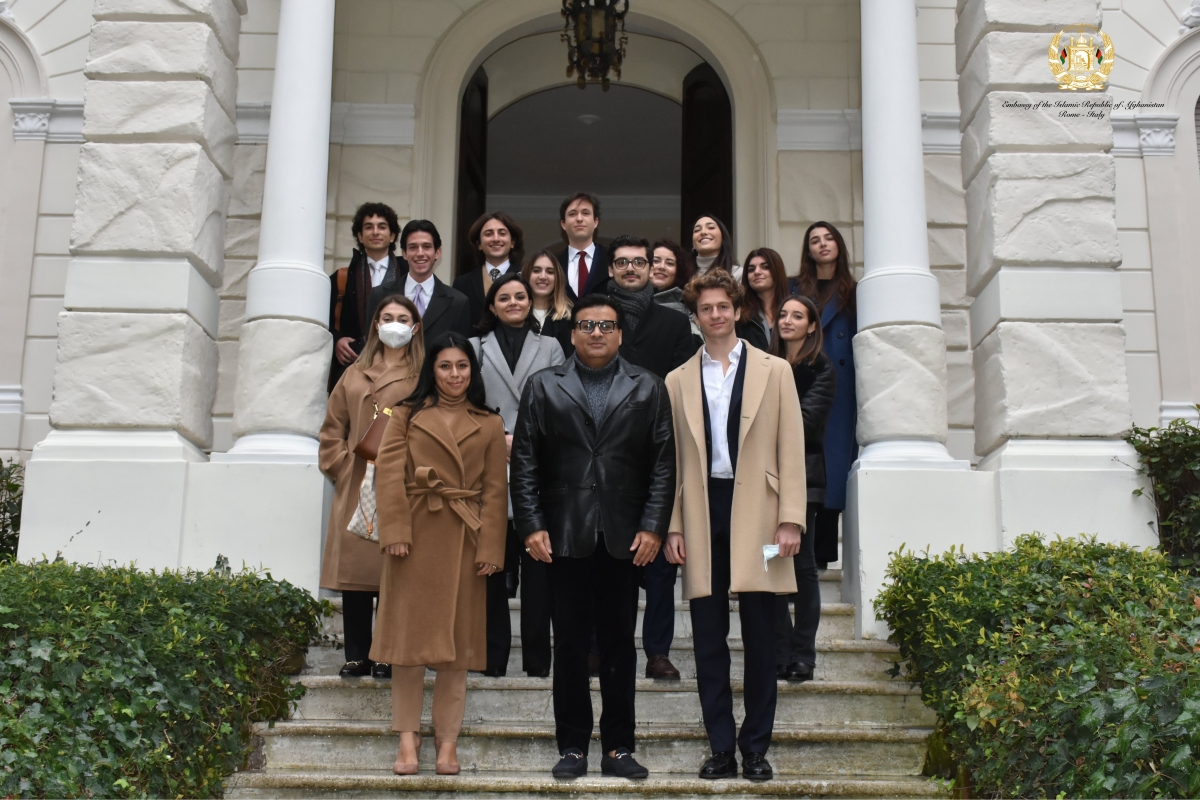 Ambassador of Afghanistan Meets with Members of M.S.O.I