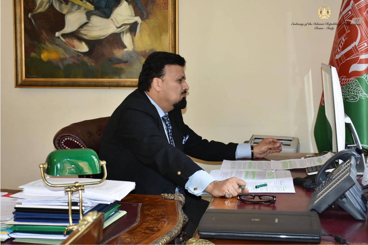 Ambassador of Afghanistan Participated in the 42nd Session of FAO