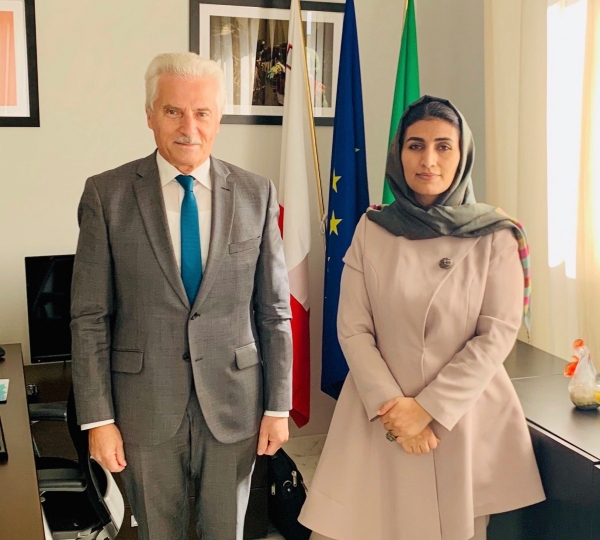 Charg&eacute; d&rsquo;Affaires of Afghanistan Embassy in Rome Holds Introductory Meetings with Ambassadors of Malta, San Marino and Indonesia to Rome &ndash; Italy