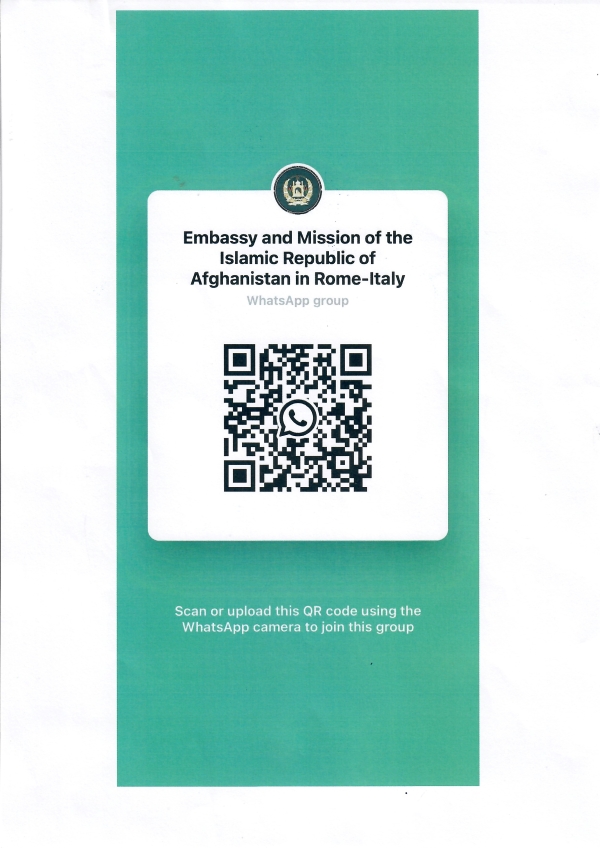 Announcement Whatsapp Group Consular Section