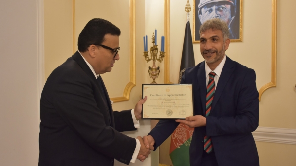 A Memorial Ceremony titled &ldquo;The Incurable Wounds in the Waters of Cutro, Crotone&rdquo; Organized by The Embassy and Mission of the Islamic Republic of Afghanistan in Rome, Italy