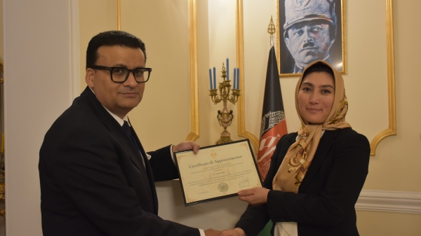 A Memorial Ceremony titled &ldquo;The Incurable Wounds in the Waters of Cutro, Crotone&rdquo; Organized by The Embassy and Mission of the Islamic Republic of Afghanistan in Rome, Italy