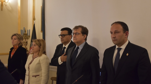 A Memorial Ceremony titled &ldquo;The Incurable Wounds in the Waters of Cutro, Crotone&rdquo; Organized by The Embassy and Mission of the Islamic Republic of Afghanistan in Rome, Italy