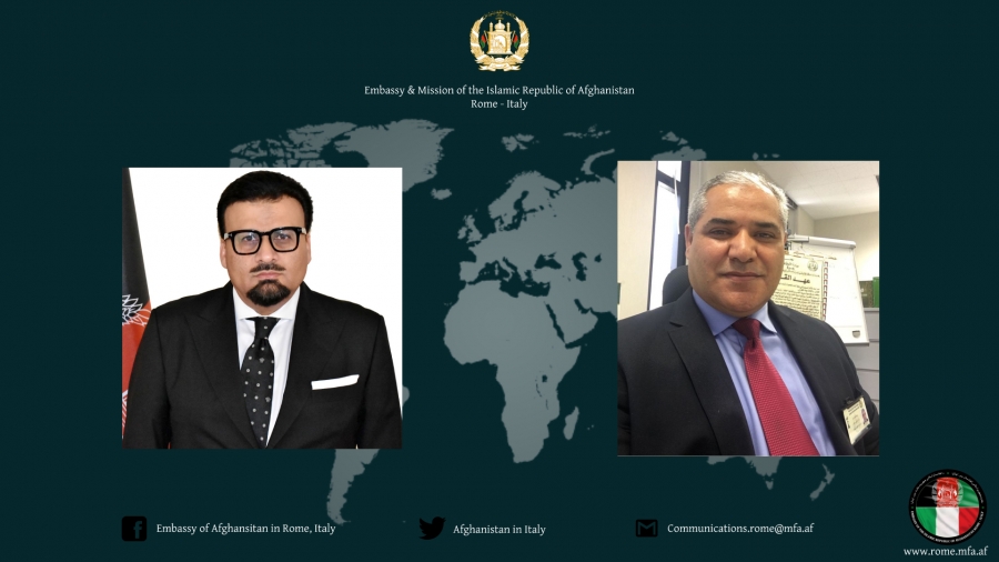 Ambassador Khaled Ahmad Zekriya met Dr. AbdulHakim Elwaer