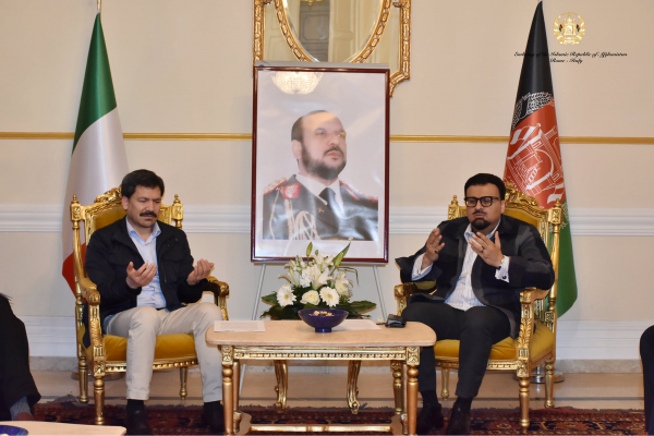 مراسم یادبود از هفتمین سالروز وفات مارشال محمد قسیم فهیم